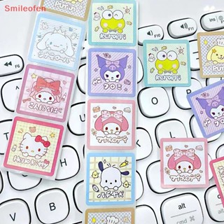 [Smileofen] ใหม่ สติกเกอร์เทปซีล ลายการ์ตูนอนิเมะ Sanrio Kawaii น่ารัก มีกาวในตัว สําหรับติดตกแต่งสมุด 500 ชิ้น ต่อม้วน