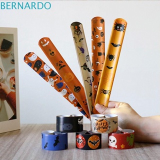 Bernardo สายรัดข้อมือ ทรงกลม ลายฟักทอง ค้างคาว ผี ตลก สําหรับงานปาร์ตี้