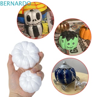 Bernardo โมเดลโฟม รูปฟักทอง สีขาว สําหรับตกแต่งฮาโลวีน DIY