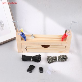 [Smileofen] ใหม่ ชุดเครื่องมือถักนิตติ้ง สายรัดข้อมือ และสร้อยข้อมือ ปรับได้ DIY