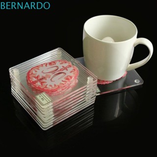 Bernardo ที่รองแก้วอะคริลิค 3D สําหรับงานศิลปะ