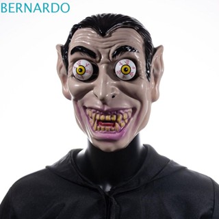 Bernardo หน้ากากพลาสติก รูปหัวกะโหลกผีดิบ ขยับได้ สําหรับแต่งคอสเพลย์ฮาโลวีน