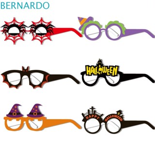 Bernardo แว่นตากระดาษ รูปแม่มด 3D แฮนด์เมด DIY 6 ชิ้น ต่อชุด