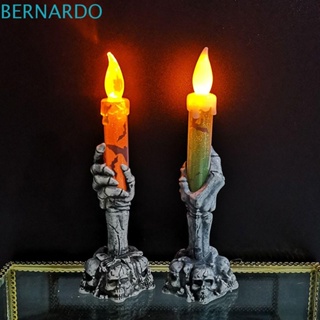 Bernardo โคมไฟ LED รูปหัวกะโหลก สําหรับตกแต่งบ้านผีสิง ฮาโลวีน