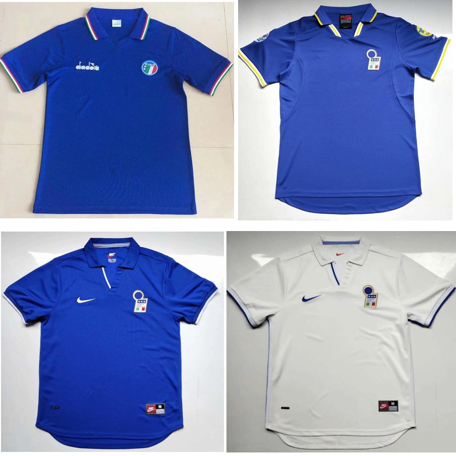 1990 World Cup Italy at home maillot de foot Retro 1996 1998 เสื้อฟุตบอล