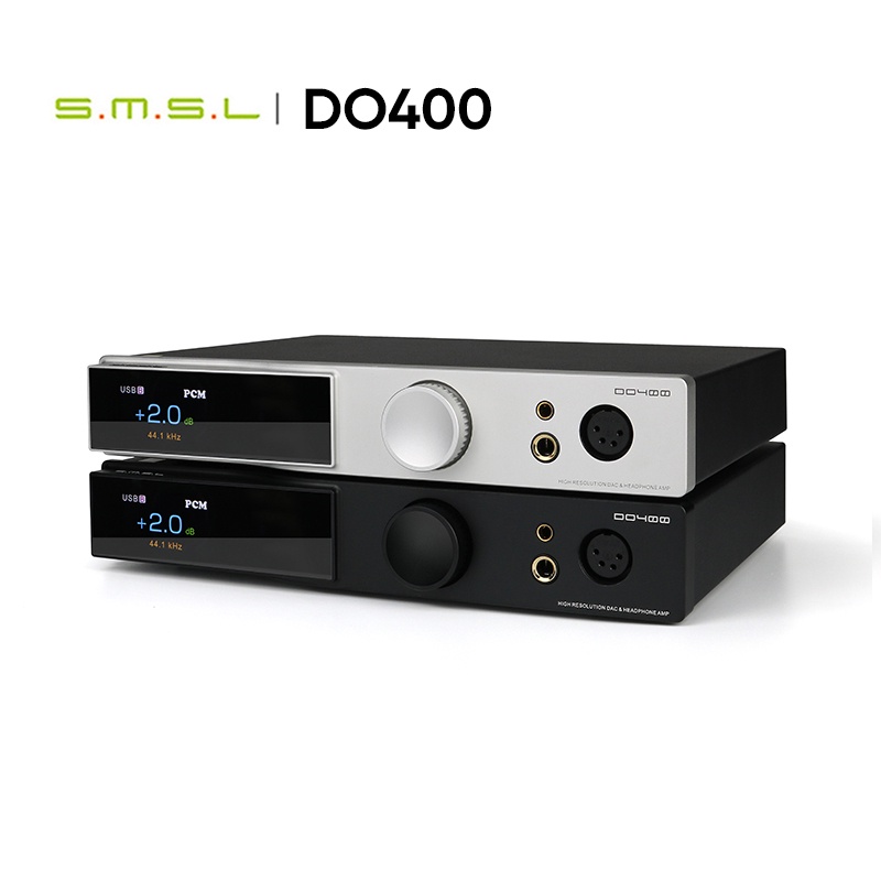 SMSL DO400 Fully Balanced Audio ถอดรหัสและเครื่องขยายเสียงหูฟัง ES9039MSPRO MQA-CD DAC บลูทูธ 5.1 หูฟังดิจิตอล AMP