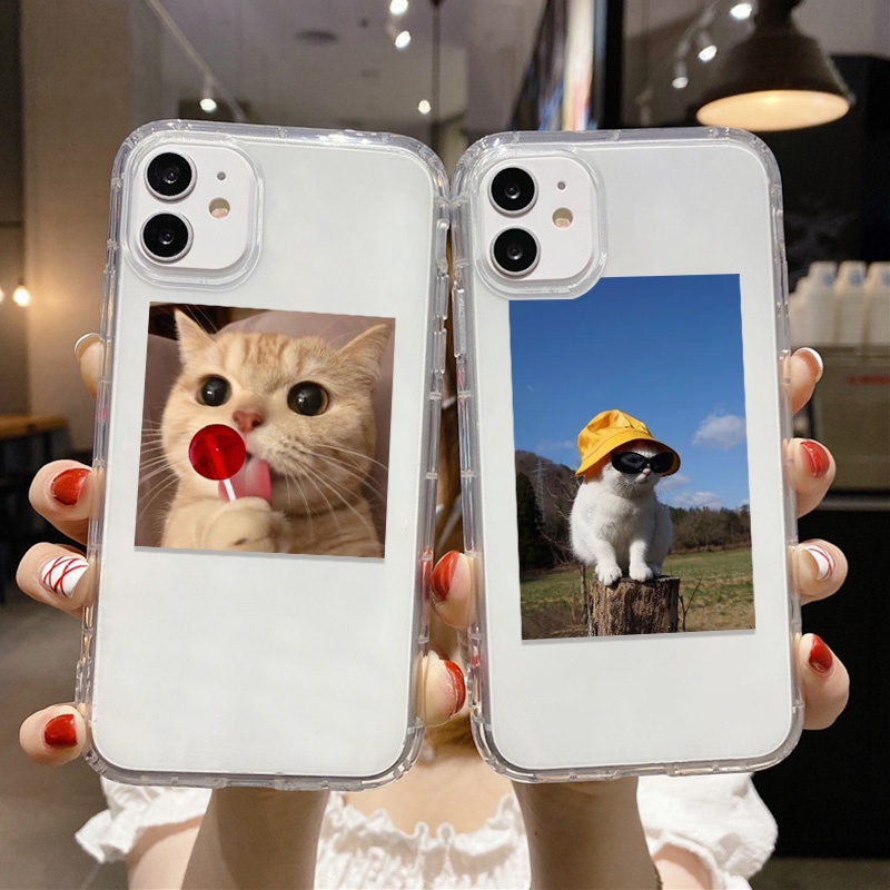 Case for iPhone 11 13 15 12 14 Pro Max X XS Max 7 6 8 Plus SE โปร่งใส อ่อนนุ่ม กันกระแทก เปลือก