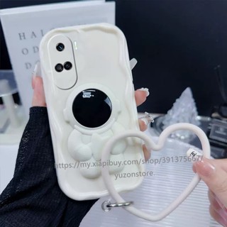 Phone Case Honor 90 90 Lite 70 50 Huawei P60 Pro ใหม่ เคสโทรศัพท์มือถือแบบนิ่ม กันน้ํา พร้อมสายคล้องข้อมือ สีวาว สําหรับ