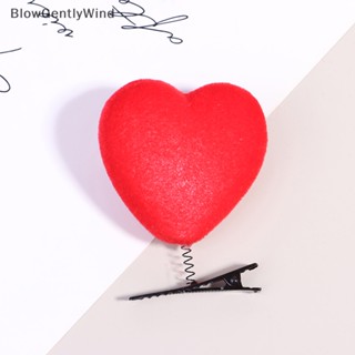 Blowgentlywind กิ๊บติดผม ผ้าแคชเมียร์ ลายสัตว์น้อยน่ารัก เหมาะกับของขวัญคริสต์มาส สําหรับเด็ก