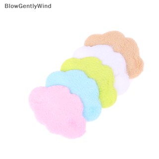 Blowgentlywind พรมปูพื้น พรมปูพื้น ลายก้อนเมฆจิ๋ว สําหรับตกแต่งบ้านตุ๊กตา ห้องนั่งเล่น