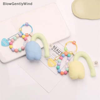 Blowgentlywind พวงกุญแจ จี้ดอกทิวลิป สีแคนดี้ สําหรับตกแต่งกระเป๋า