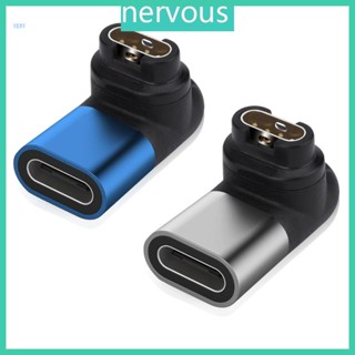 Nerv อะแดปเตอร์ชาร์จนาฬิกา USB Type C เป็น 4pin สําหรับ Fenix 5 5S 6 6S 6X