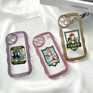 เคสโทรศัพท์มือถือแบบนิ่ม ใส บางมาก ลายการ์ตูนวันพีซ นามิ หรูหรา สําหรับ OPPO A15 A15S A16 A16S A17 A17K A31 A33 A53 2020 A54