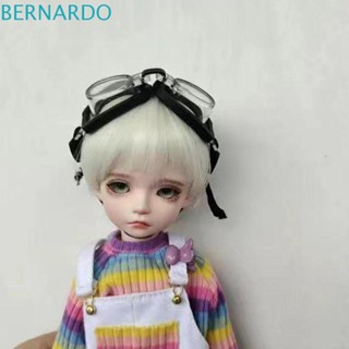 Bernardo แว่นตาว่ายน้ํา หนัง PU 1/6 BJD อุปกรณ์เสริม สําหรับตุ๊กตา