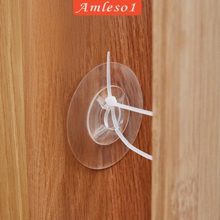 [Amleso1] กาวใส ไม่เจาะผนัง ป้องกันเด็ก สําหรับเฟอร์นิเจอร์