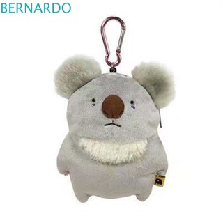 Bernardo Wombat กระเป๋าสตางค์ ตุ๊กตาหมี มีซิป ขนาดเล็ก ของขวัญปีใหม่ แฟชั่น สําหรับเด็กผู้หญิง