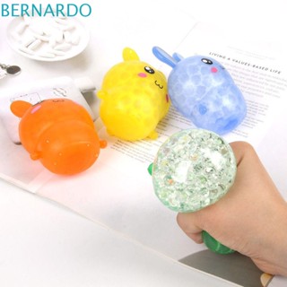 Bernardo ของเล่นบีบสกุชชี่ รูปการ์ตูน เรืองแสง คลายเครียด สุ่มสี สําหรับเด็ก