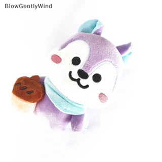 Blowgentlywind พวงกุญแจ จี้ตุ๊กตาการ์ตูน BTS J-HOPE MANG สีม่วง สําหรับห้อยกระเป๋าถือ