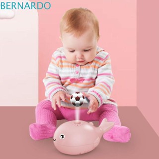 Bernardo ลูกบอลลอยน้ํา ของเล่นเป่าลม พลาสติก USB พัดลมปลาวาฬไฟฟ้า น่ารัก ชาร์จได้ มินิปลา กลางแจ้ง สําหรับเด็ก