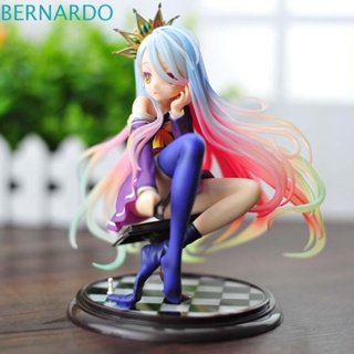 Bernardo โมเดลฟิกเกอร์ อนิเมะ No Game No Life Shiro สําหรับตกแต่งโต๊ะ เก็บสะสม