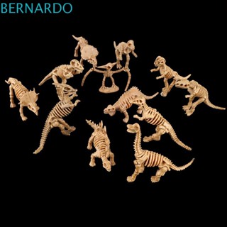 Bernardo โมเดลฟิกเกอร์ รูปโครงกระดูกไดโนเสาร์ ขนาดเล็ก สําหรับตกแต่งบ้าน ปาร์ตี้