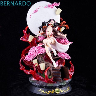 Bernardo โมเดลฟิกเกอร์ PVC รูปปั้นดาบพิฆาตอสูร Kamado Nezuko ของเล่นสําหรับเด็ก