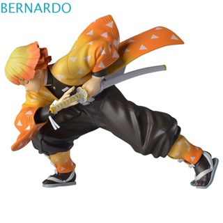 Bernardo ของเล่นอะนิเมะญี่ปุ่น Demon Slayer PVC 15 ซม. Agatsuma Zenitsu