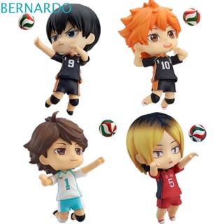 Bernardo ฟิกเกอร์ PVC รูปปั้น Hinata Shoyo #461 เครื่องประดับตกแต่งบ้าน Kageyama Tobio แบบตั้งโต๊ะ #489 โมเดลอนิเมะ Haikyuu