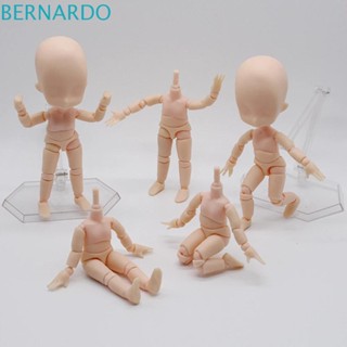 Bernardo ตุ๊กตาเด็กทารก สีนู้ด พร้อมขาตั้ง 15 ซม. ข้อต่อ 1/12 ขยับได้