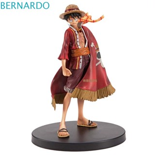 Bernardo โมเดลฟิกเกอร์ PVC รูปการ์ตูนอนิเมะลูฟี่น่ารัก ของเล่นสําหรับเด็ก