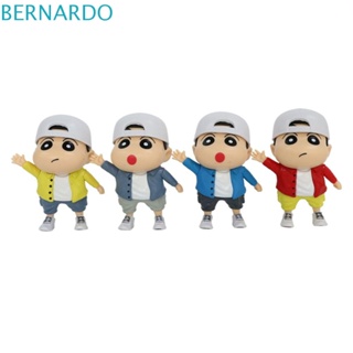 Bernardo โมเดลฟิกเกอร์ PVC รูปชินจังจอมแก่นน่ารัก ของเล่นสําหรับเด็ก