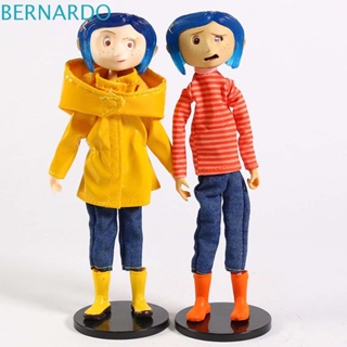 Bernardo โมเดลฟิกเกอร์ PVC รูปการ์ตูนอนิเมะ Coraline &amp; the Secret Door ขนาด 18 ซม. สําหรับตกแต่งเสื้อกันฝน