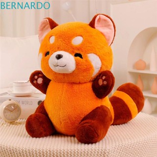 Bernardo หมอนตุ๊กตานุ่ม รูปการ์ตูน Racoon สีแดง สําหรับตกแต่งห้องเด็ก