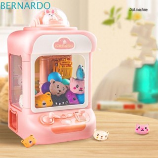 Bernardo กรงเล็บตุ๊กตา ขนาดเล็ก|ของเล่นบ้านตุ๊กตาอัตโนมัติ DIY ของขวัญคริสต์มาส|ของเล่นตุ๊กตาอัตโนมัติ แบบโต้ตอบ