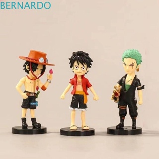 Bernardo โมเดลฟิกเกอร์ PVC รูปการ์ตูนอนิเมะ Luffy Ace Hancoc Zoro Sanji Boa ของเล่นสําหรับเด็ก