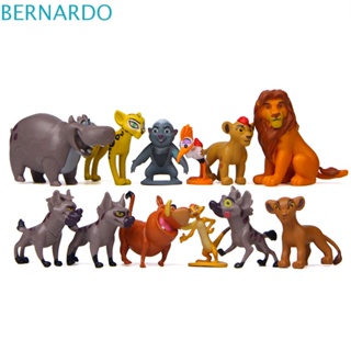 Bernardo ตุ๊กตาของเล่น PVC รูปสิงโต Bunga Beshte Hippo Timon Pumbaa สําหรับเด็ก