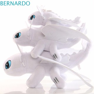 Bernardo ตุ๊กตาการ์ตูน ไร้ฟัน ขนาด 20 ซม. 27 ซม. 35 ซม. 50 ซม. สีขาว สีดํา