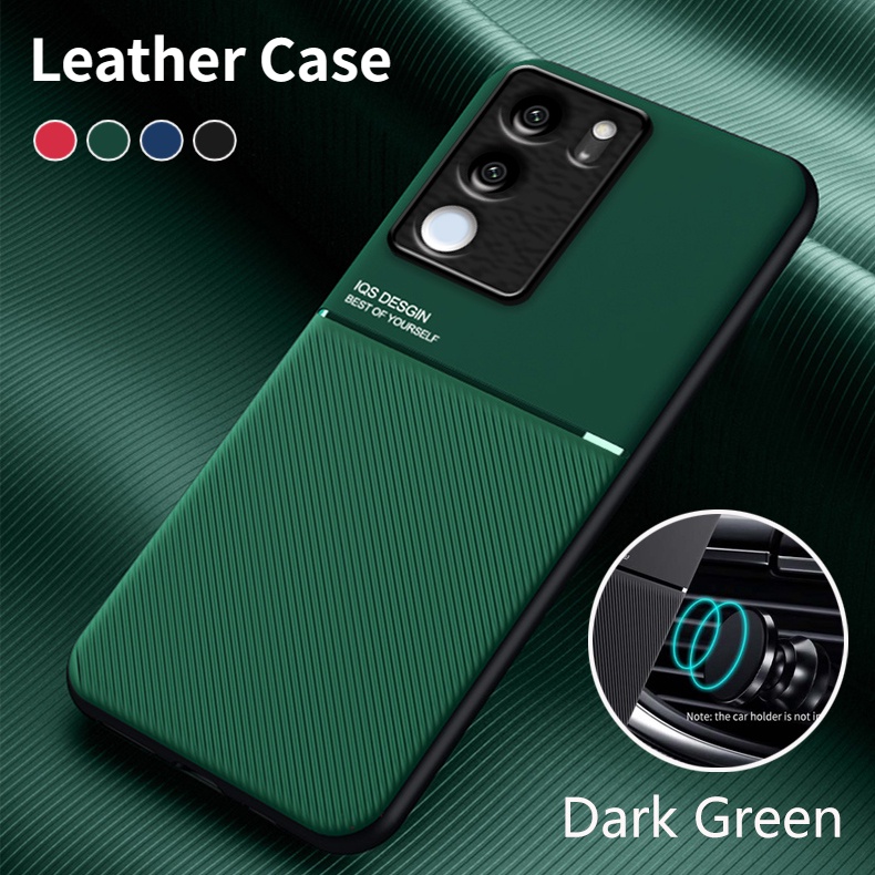 เคสโทรศัพท์มือถือหนัง กันกระแทก มีแม่เหล็กติดรถยนต์ สําหรับ Vivo V29 5G V29E V29Pro V29Lite 2023 V29