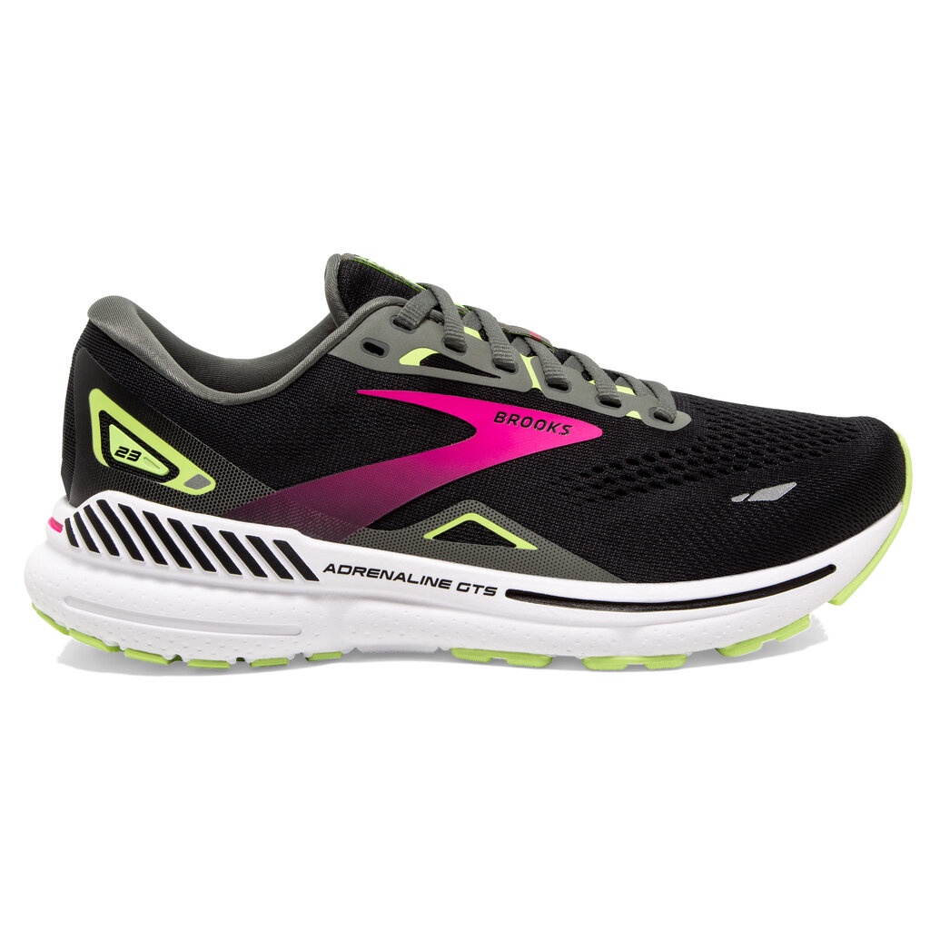 Brooks Adrenaline GTS 23 รองเท้าวิ่งถนน ผู้หญิง หน้ากว้าง (1D) นุ่มสบาย ซัพพอร์ต สำหรับเท้าแบน