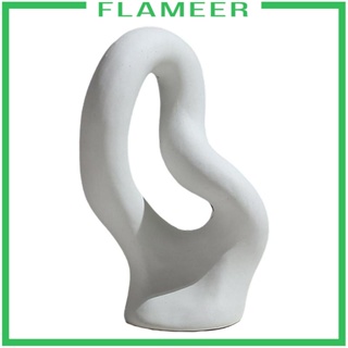 [Flameer] แจกันเซรามิค สไตล์โมเดิร์น เรียบง่าย สําหรับตกแต่งบ้าน ออฟฟิศ ห้องนั่งเล่น ตู้หนังสือ