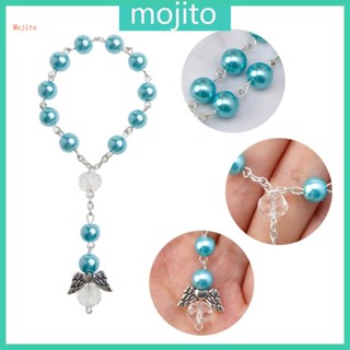 Mojito ลูกปัดอะคริลิคสวมนิ้วมือ สําหรับงานแต่งงาน 5 ชิ้น