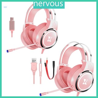 Nerv ชุดหูฟังเกมมิ่ง สําหรับ XB one Controller Professional Headset with 7 1Surround Sound