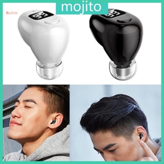 Mojito หูฟังไร้สายบลูทูธ 5 2 ลดเสียงรบกวน หน้าจอ LED สําหรับเล่นกีฬา