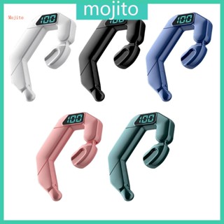 Mojito V19 ชุดหูฟังไร้สาย BT5 2 หูฟังแบบเกี่ยวหู จอแสดงผล Led การนําอากาศ