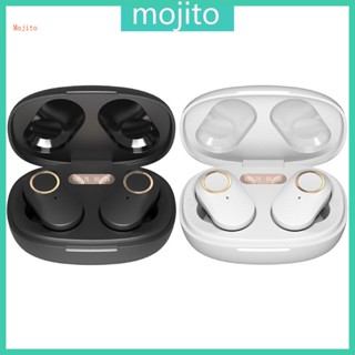 Mojito 5 0 True หูฟังไร้สาย จอแสดงผลดิจิทัล LED 9D Stero Hifi Sound