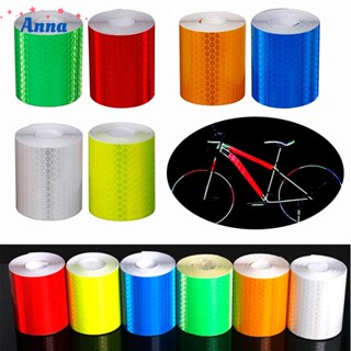 【Anna】Sticker Reflective Strips Reflective Tape Motorcycle Sticker Waterproof Tape