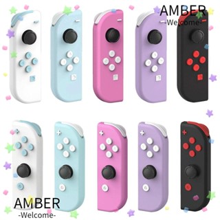 Amber เกมแพดควบคุม แบบเปลี่ยน สําหรับ Joycon Housing Shell for Switch