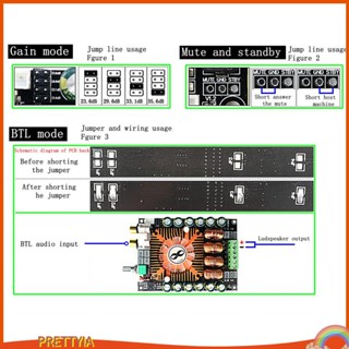 [PrettyiaTH] Tda7498e บอร์ดโมดูลขยายเสียงสเตอริโอดิจิทัล 160W สองช่องทาง