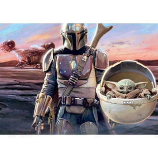 พร้อมส่ง จิ๊กซอว์ปริศนา Star Wars the Mandalorian This Is the Way (1) สําหรับผู้ใหญ่ 1000 ชิ้น