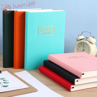 Harriett สมุดโน้ตแพลนเนอร์ ขนาด A5 สีแคนดี้ สําหรับนักเรียน สํานักงาน 2023